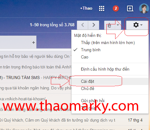 Hướng dẫn Gửi/nhận mail domain thông qua tài khoản Gmail 1